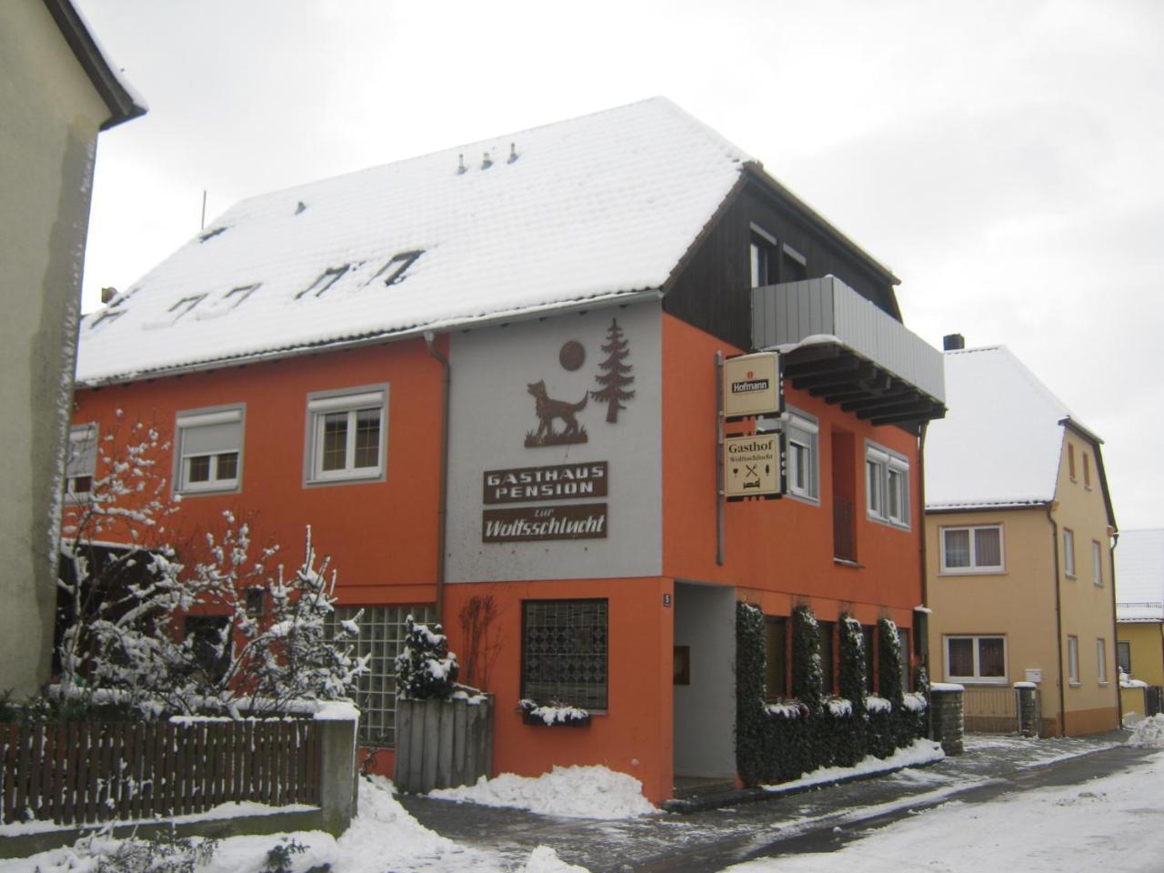 Gasthaus Zur Wolfsschlucht Hotel Sugenheim Kültér fotó