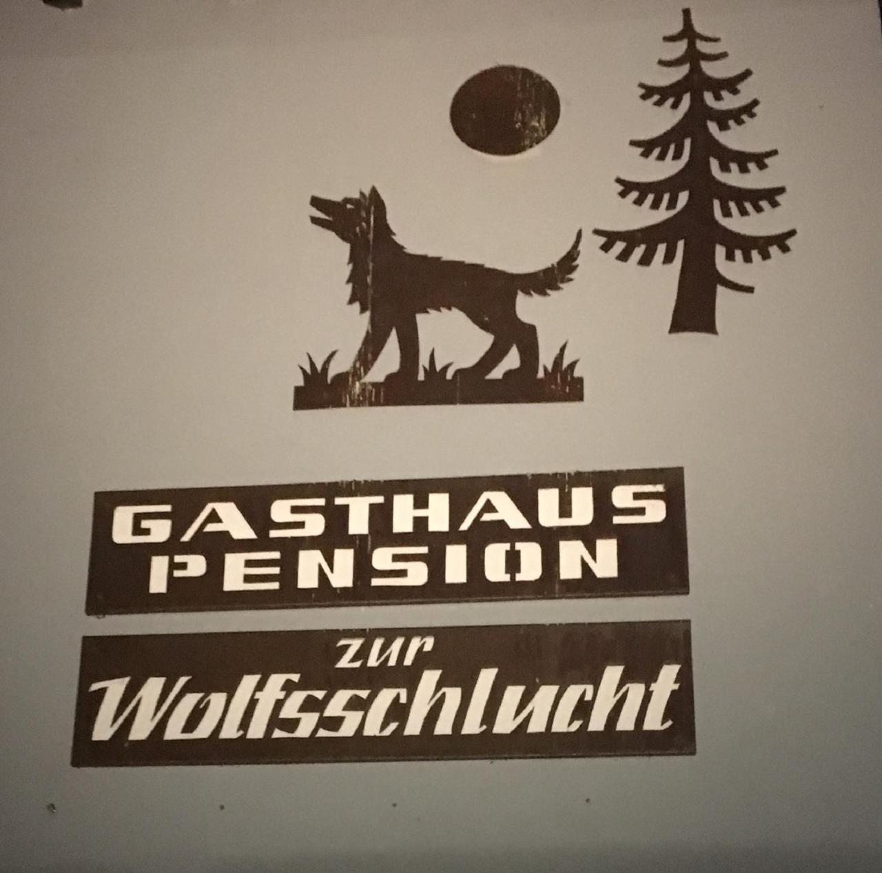Gasthaus Zur Wolfsschlucht Hotel Sugenheim Kültér fotó